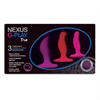 Nexus G-play Trio Plus Unisex Vibrador S/M/L Rosa Rojo Morado