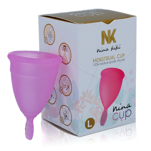 Nina Kikí - Nina Cup Copa Menstrual Talla L Lila