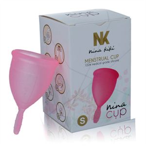 Nina Kikí Nina Cup Copa Menstrual Talla S Rosa