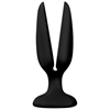 Nmc Open Plug Anal Silicone Negro 13.5 Cm