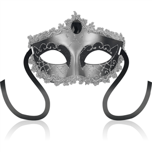 Ohmama Masks Antifaz Black Diamond - Gris