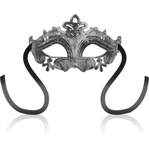 Ohmama Masks Antifaz Estilo Veneciano - Silver