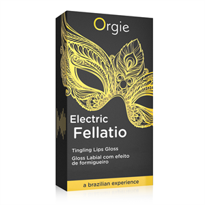 Orgie Electric Fellatio - Gel Labial Con Vibracion 10 Ml