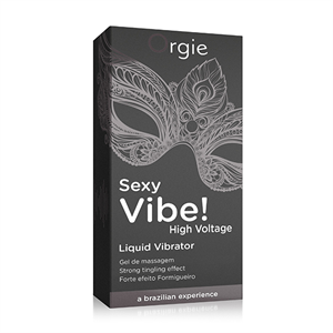 Orgie Sexy Vibe! Vibrador Liquido Extra Fuerte 