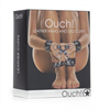 Ouch! - Leather Esposas Dobles Color Negro