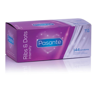 Pasante - Pasante - Intensity Bulk Preservativos Multitexturizados 144 Unidades