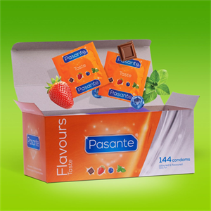 Pasante - Pasante Preservativo Taste Sabores Caja 144 Uds