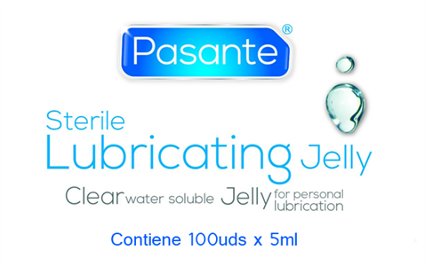 Pasante - Lubricante Estéril (Jelly) Monodosis 5ml (100 uds)