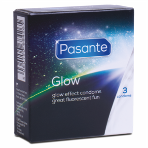 Pasante Preservativo Glow 3 Uds