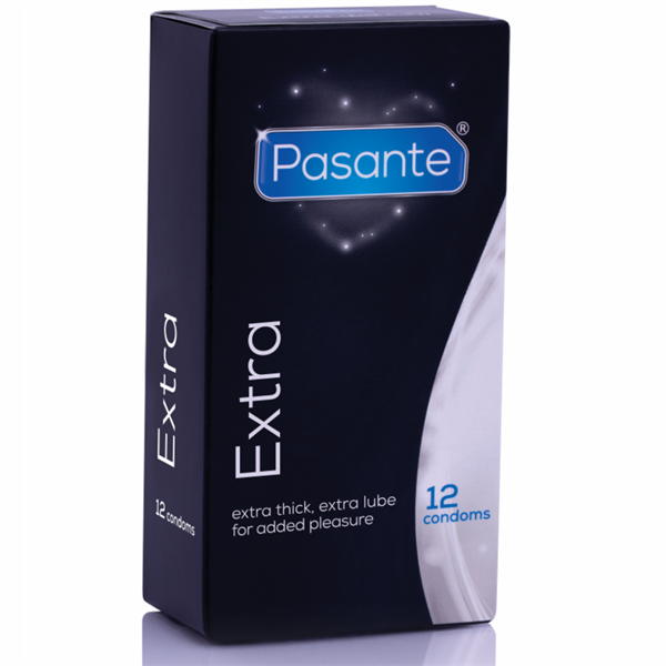 Pasante - Pasante Extra Preservativo Extra Gruesos 12  Unidades