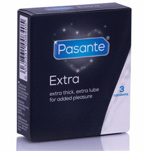Pasante Preservativo Extra Grueso 3 Uds