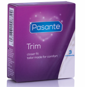Pasante Preservativos Trim Más Delgado  3 Unidades