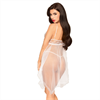 Penthouse - Penthouse Naughty Doll Babydoll Blanco L/Xl