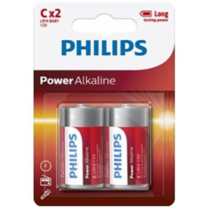 Phillips Philips Power Alkaline Pila C Lr14 Blister*2