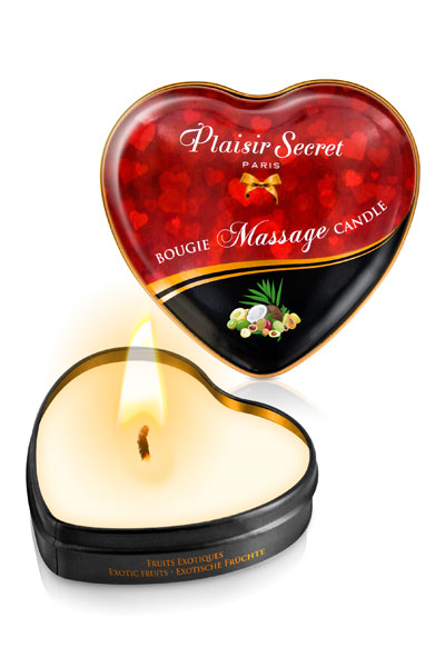 Plaisir Secret - Vela de masaje de Frutas Exóticas -Pack 5 unidades