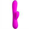Pretty Love Flirtation - Vibrador Con Estimulador Clitoris Barrete