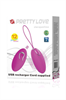 Pretty Love - Guevo Vibrador Jacqueline USB Purpura