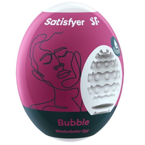 Satisfyer Huevo Masturbador Hombre Bubble