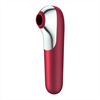Satisfyer - Satisfyer Dual Love Succionador Y Vibrador App Rojo