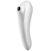 Satisfyer Dual Pleasure Succionador Y Vibrador App Blanco