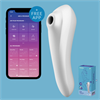 Satisfyer - Satisfyer Dual Pleasure Succionador Y Vibrador App Blanco