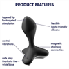 Satisfyer - Satisfyer - Game Changer Plug Anal Vibrador Negro