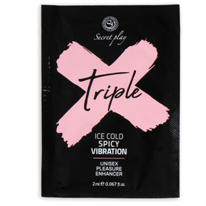 Secretplay Monodosis Triple X Intensificador Placer