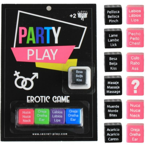 Secretplay - Juego Party Play - 5 Dados 