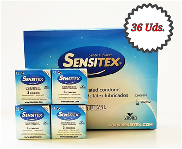 Sensitex Natural 36 Unidades