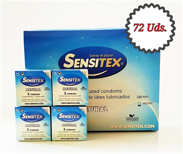Sensitex Natural 72 Unidades