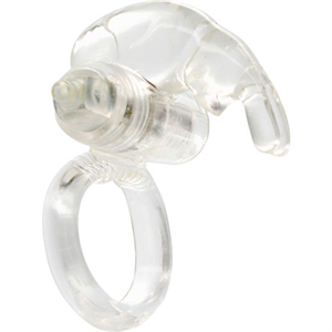 Seven Creations Sevencreations Anillo Vibrador De Silicona Transparente