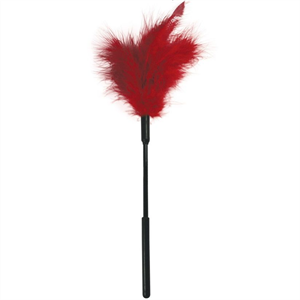 Sex&mischief Sex & Michief Feather Pluma Masaje 7" Rojo