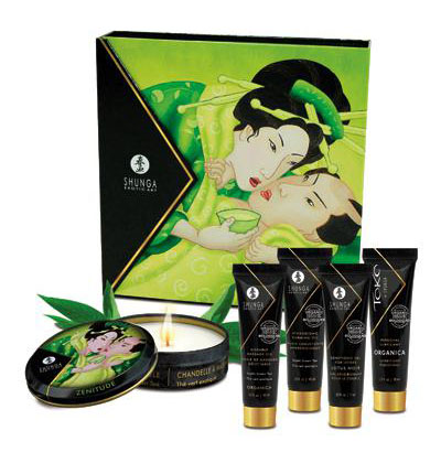 Shunga - Kit Secretos de Geisha Bio - Té Verde