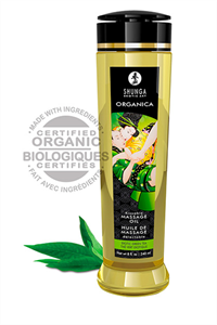 Shunga Aceite Masaje Organic Te Verde