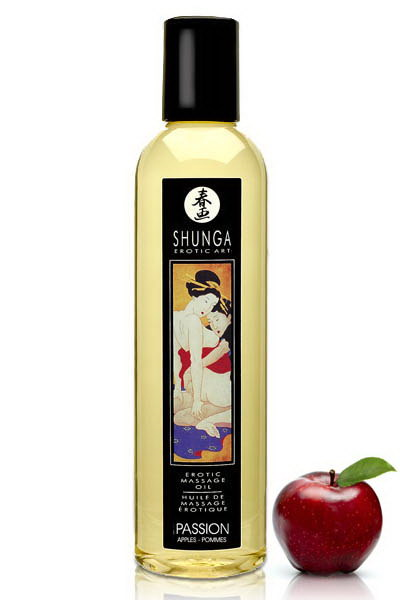 Shunga - Aceite de Masaje Passion (Manzana)