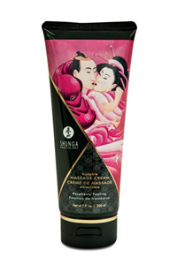 Shunga Crema De Masaje Frambuesa