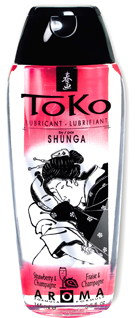 Shunga Lubricante Toko Fresa y Champagne