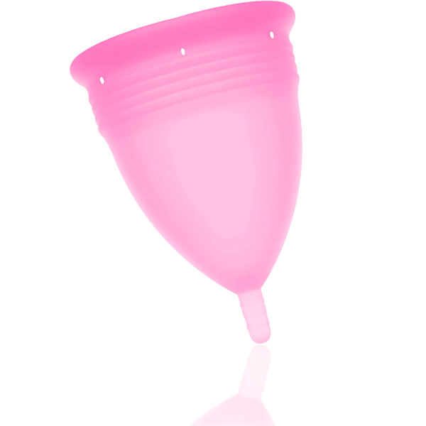 Stercup - Stercup Copa Menstrual Fda Silicone  Talla L Rosa