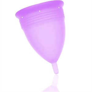Stercup Copa Menstrual Fda Silicone  Talla S Lila