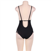 Subblime - Subblime Queen Plus Teddy Con Transparencias Y Flecos