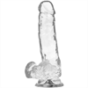 X Ray - Xray Clear Dildo Realista Transparente 18.5cm X 3.8cm
