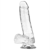 X Ray - Xray Clear Dildo Realista Transparente 18.5cm X 3.8cm