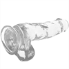 X Ray - Xray Clear Dildo Realista Transparente 18.5cm X 3.8cm