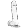 X Ray - Xray Clear Dildo Realista Transparente 20cm X 4.5cm