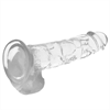 X Ray - Xray Clear Dildo Realista Transparente 22cm X 4.6cm