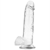 X Ray - Xray Clear Dildo Realista Transparente 22cm X 4.6cm