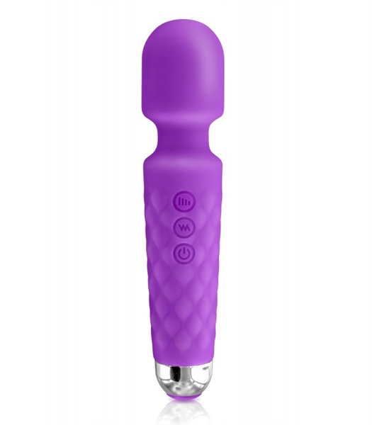 Yoba - Vibrador Love Wand Silicona Recargable Morado